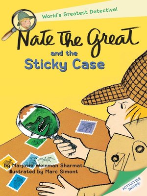 cover image of Nate the Great and the Sticky Case